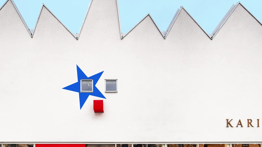 Exterior view of the Karikaturmuseum