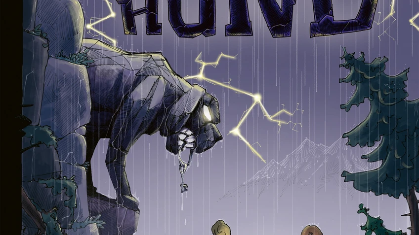 Buchcover Bettina Kleinszig "Der schwarze Hund"