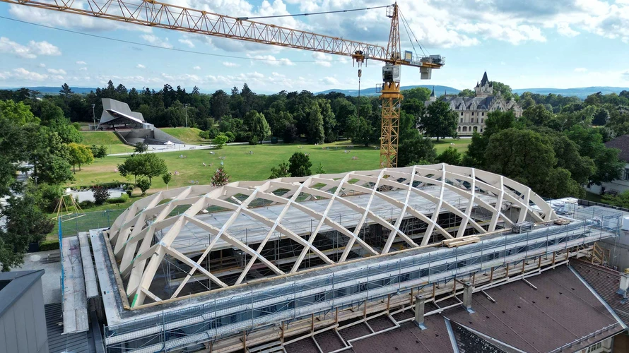 Baustelle Reitschule in Grafenegg