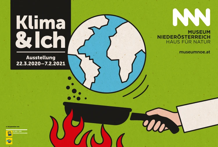 Sujet der Ausstellung "Klima & Ich"