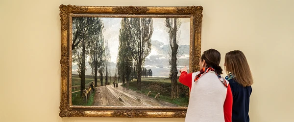 Ausstellungsansicht Unterwegs