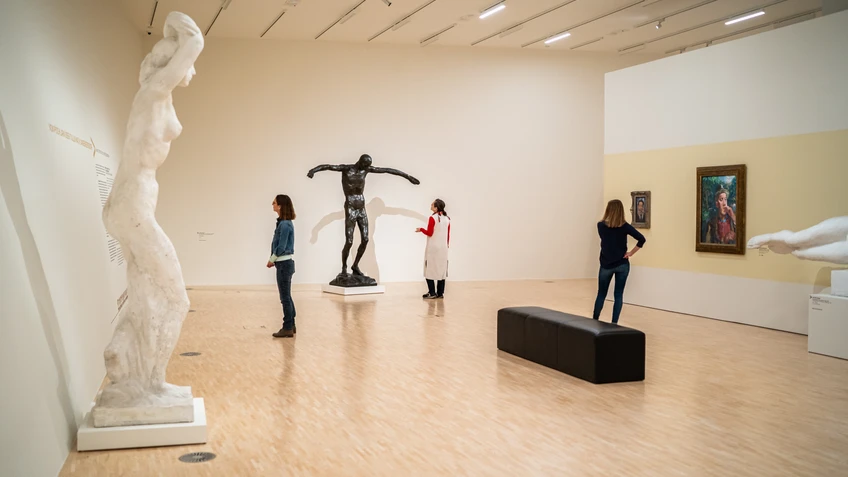 Ausstellungsansicht Unterwegs