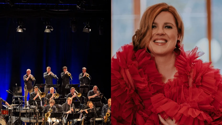 Tischlerei Melk Kulturwerkstatt Frühjahr 2026 Programmfoto Lungau Big Band feat. Simone Kopmajer