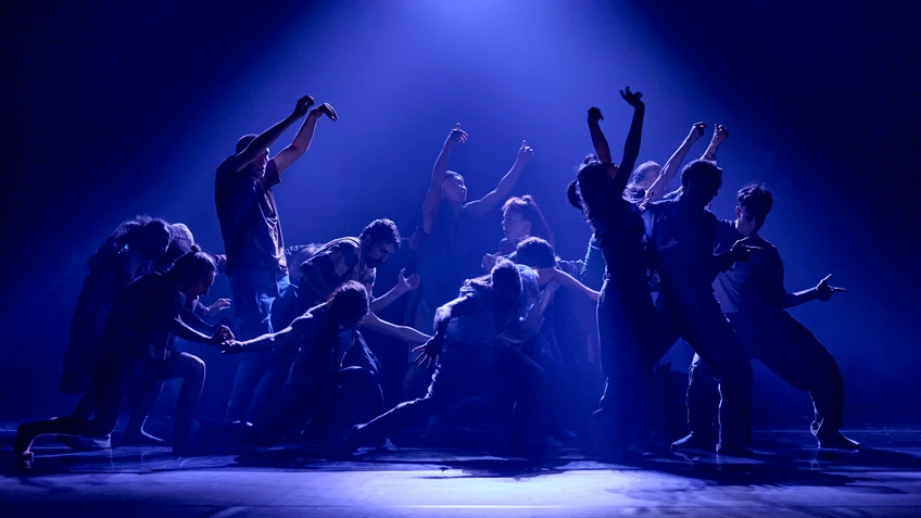 A still from ‘Wild Poetry’, choreographed by Hofesh Shechter and performed by the GöteborgsOperans Danskompani.