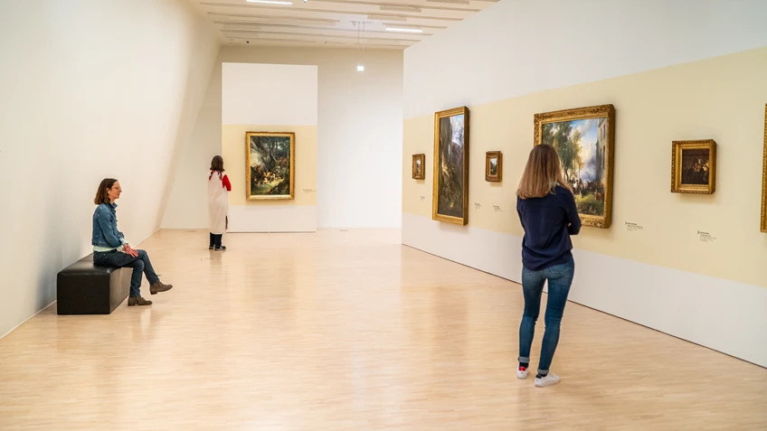 Ausstellungsansicht Unterwegs