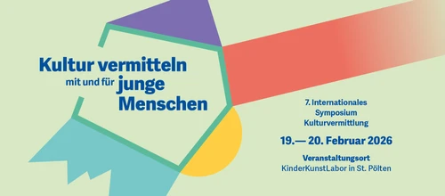 Banner Kultur vermitteln mit und für junge Menschen