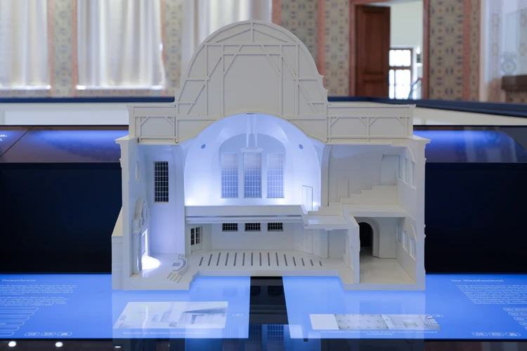 Blick in die Dauerpräsentation