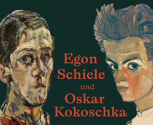 Buchcover: Egon Schiele und Oskar Kokoschka. Rivalen und Netzwerker