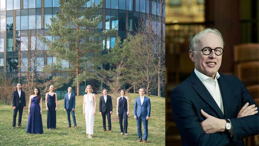 Programmfoto IBT26 >Auf der Suche...< mit Vocalodie Vokalensemble und Martin Haselböck