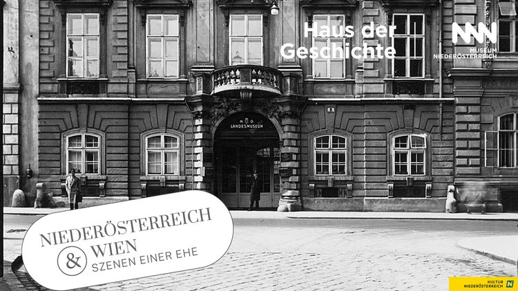 Foto: Das Palais Mollard-Clary in der Herrengasse 9 in Wien – der zweite Standort des Niederösterreichischen Landesmuseums, um 1925.