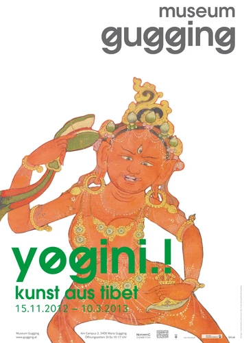 Rote Yogini - Kunst aus Tibet