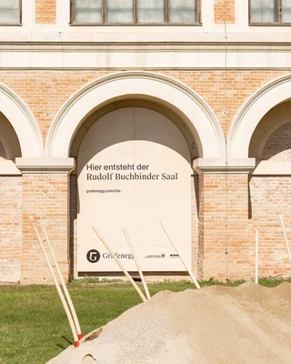 Baustelle Reitschule und Rudolf Buchbinder Saal