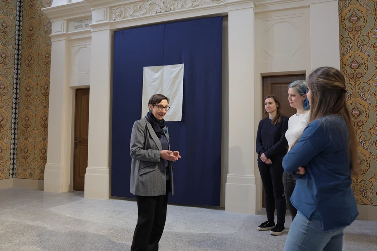 Blick in die Ehemalige Synagoge St. Pölten