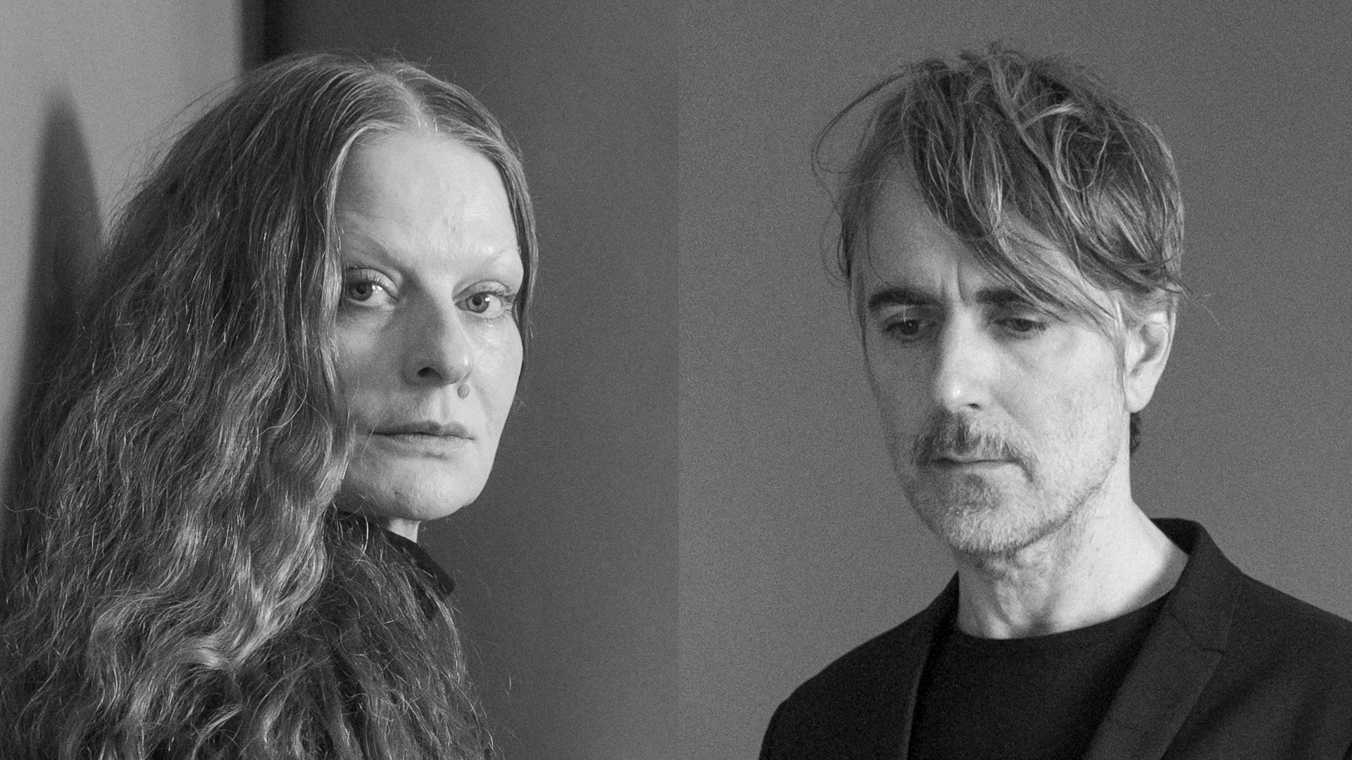 Portraits von Christiane von Poelnitz und Jens Harzer