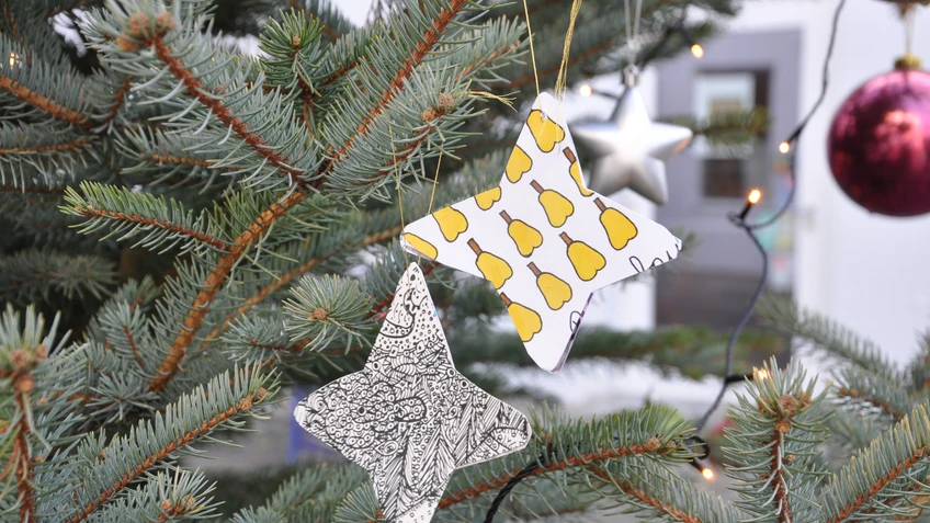 star decor christmas