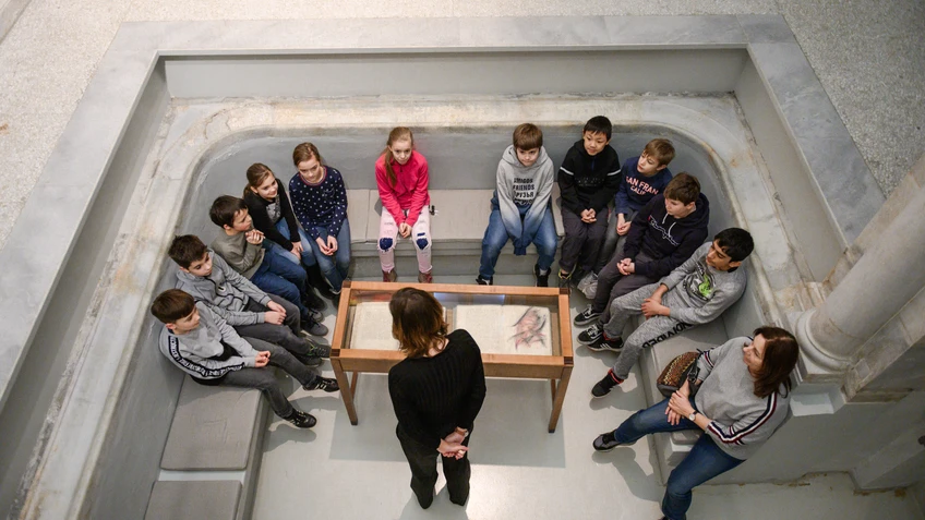 Schul- und Kindergartengruppen im Museum