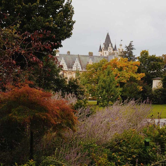 Grafenegg Castle, surrounded by nature