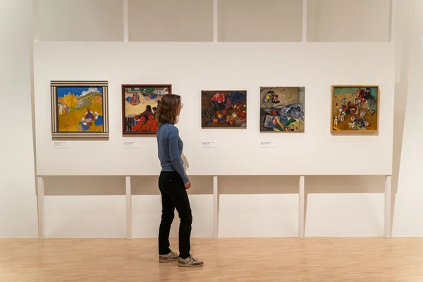 Ausstellungsansichten Wiener Moderne