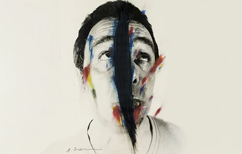 Artwork by Arnulf Rainer