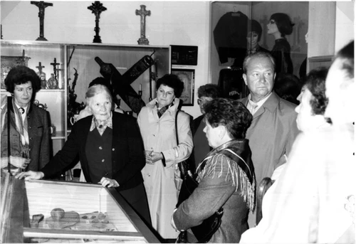Schwarz weißes Foto vom Archiv des Museums