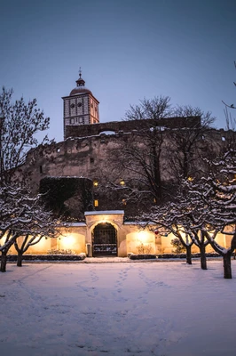Schallaburg im Schnee