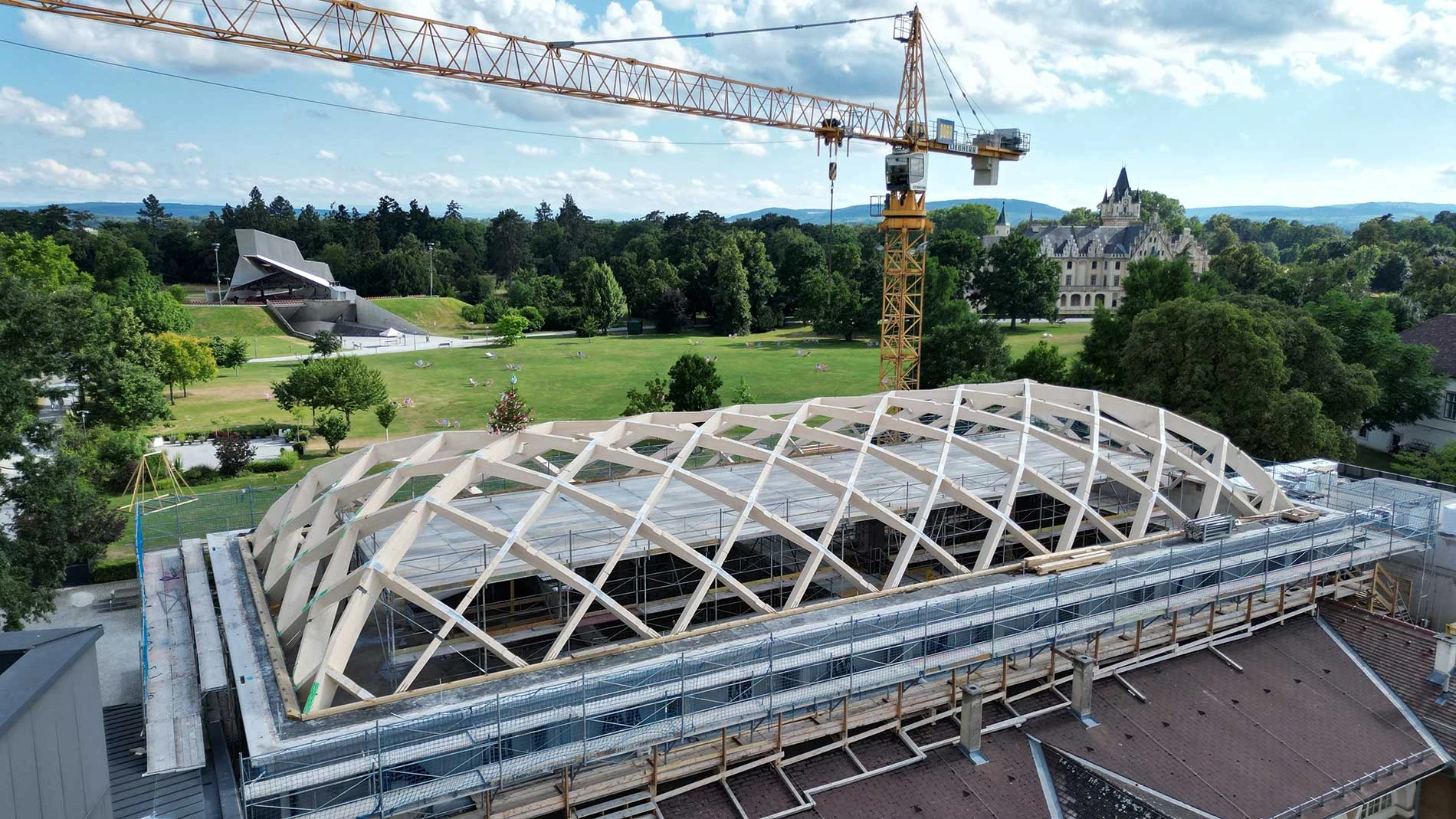 Baustelle Reitschule in Grafenegg