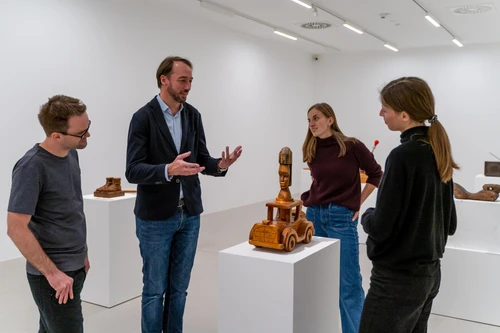 Ausstellungsansicht in  Joe Bradley