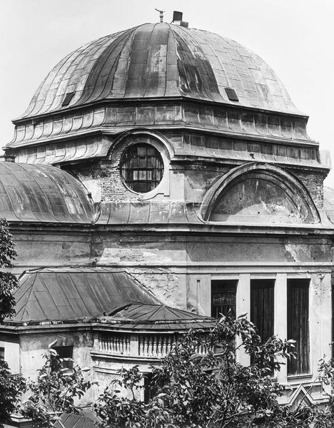 Die Synagoge vor Renovierungsbeginn 1980