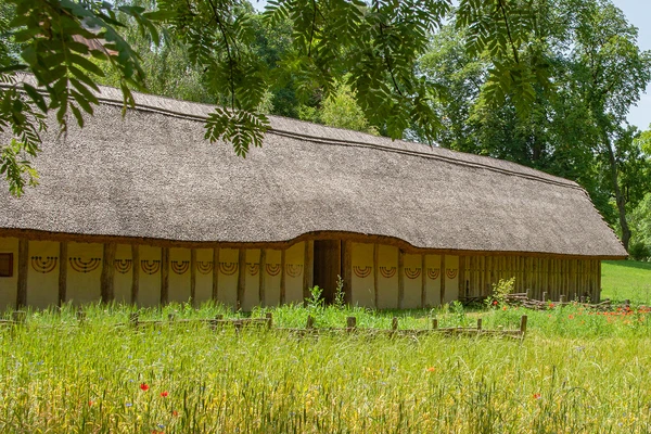 Historisches Gebäude im Freigelände des MAMUZ Schloss Asparn
