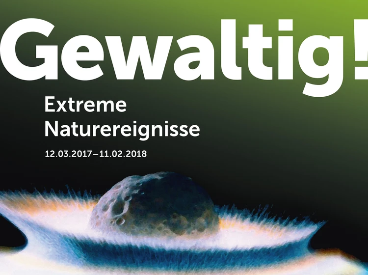 Illustration eines Asteroideneinschlages auf der Erde