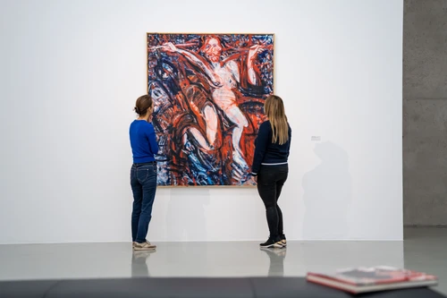 Ausstellungsansicht Frohner expressiv