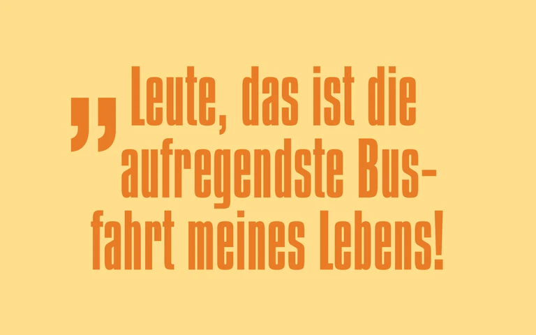 Sujets Speed auf den letzten Metern